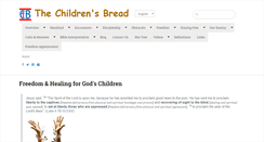 Desktop Screenshot of childrensbread.org